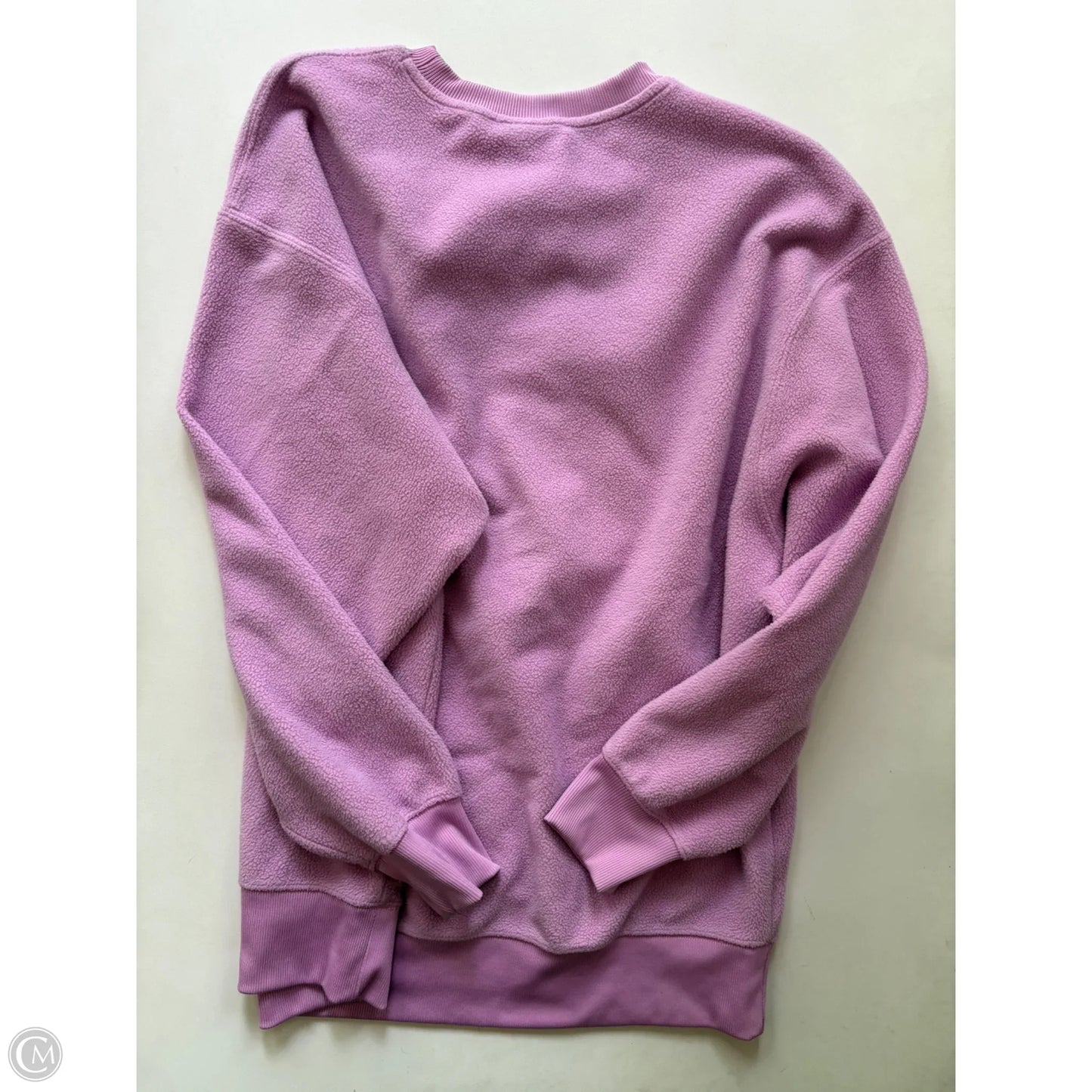 Sweatshirt Crewneck By Nike In Pink, Size: M
