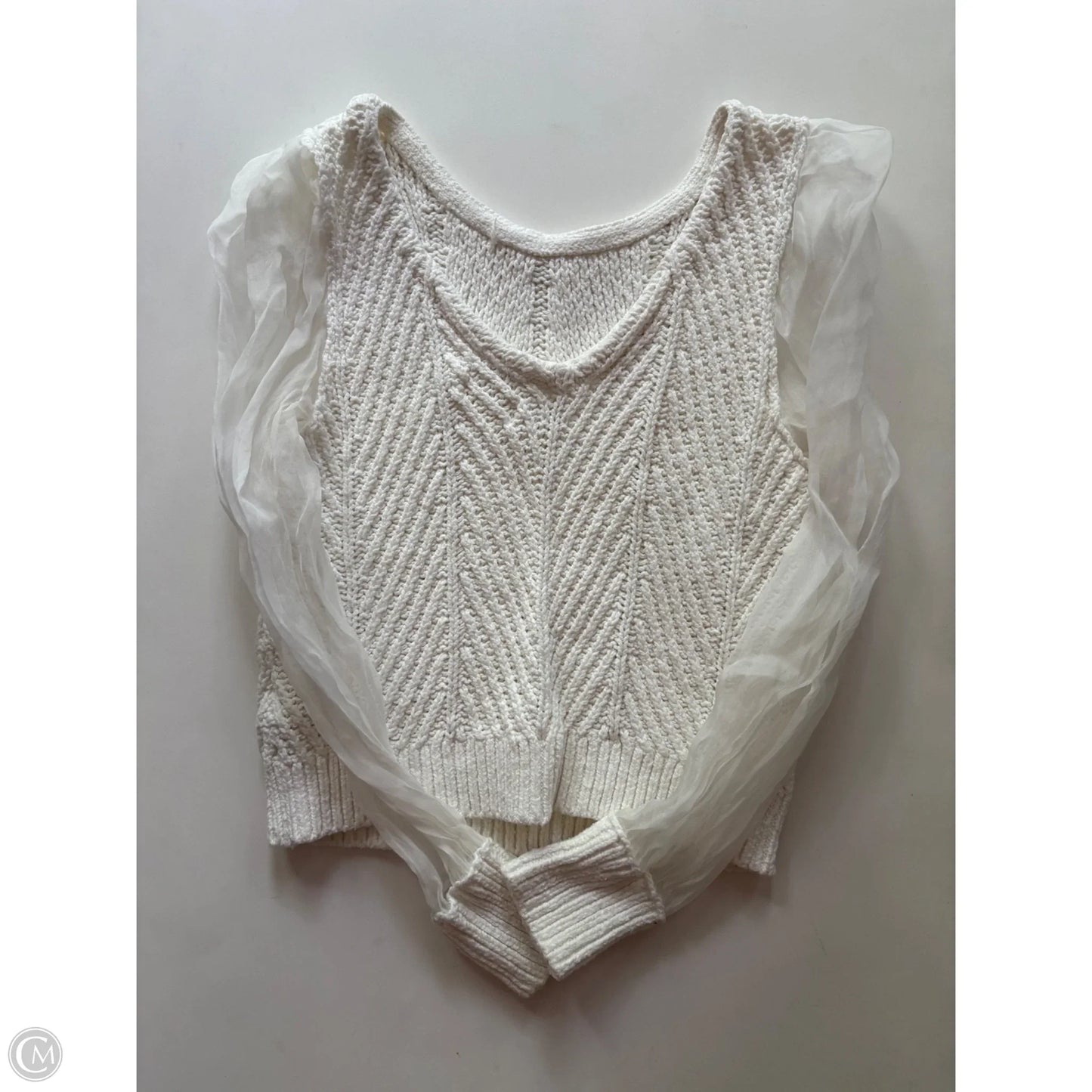 Sweater By Maeve In Cream, Size: S