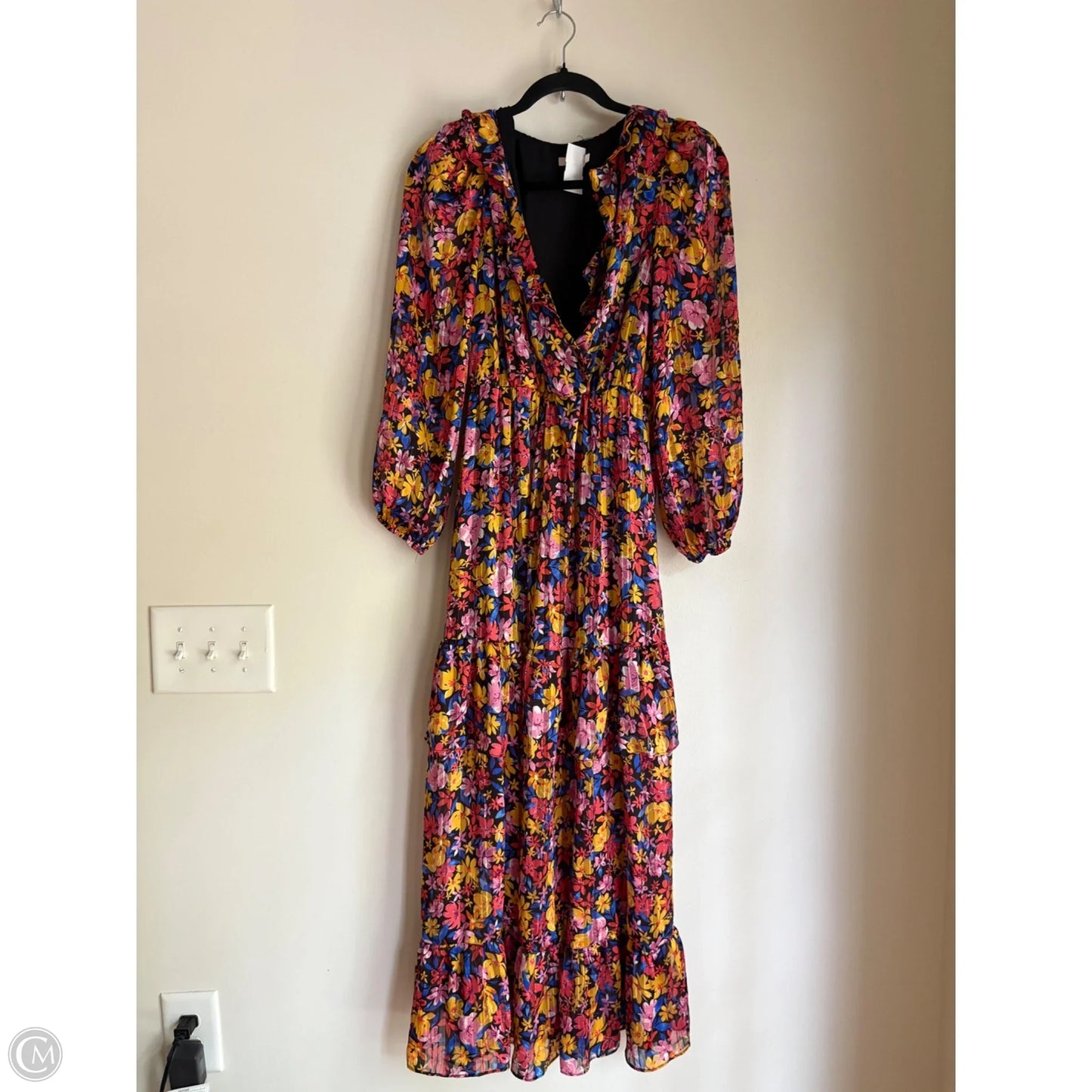 Dress Casual Maxi By Skies Are Blue In Floral Print, Size: S
