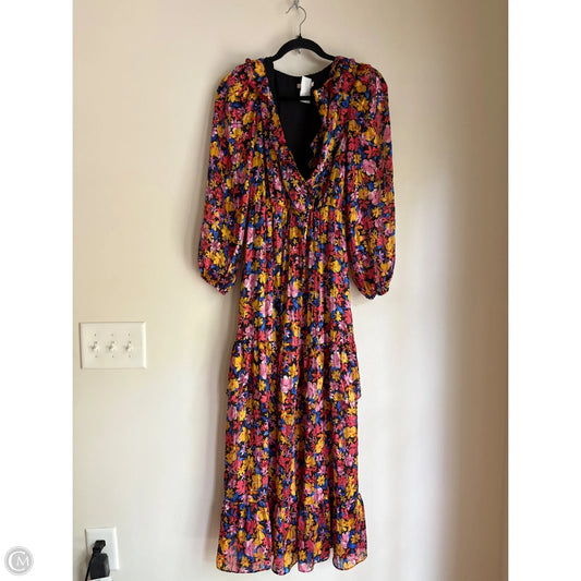 Dress Casual Maxi By Skies Are Blue In Floral Print, Size: S