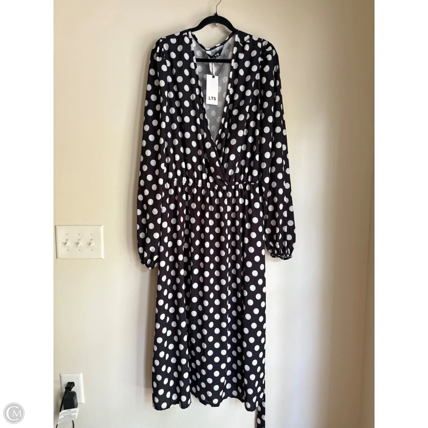 Dress Work By Long Tall Sally In Polkadot Pattern, Size: 1x
