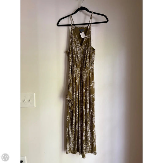 Dress Casual Maxi By Madison In Green, Size: M