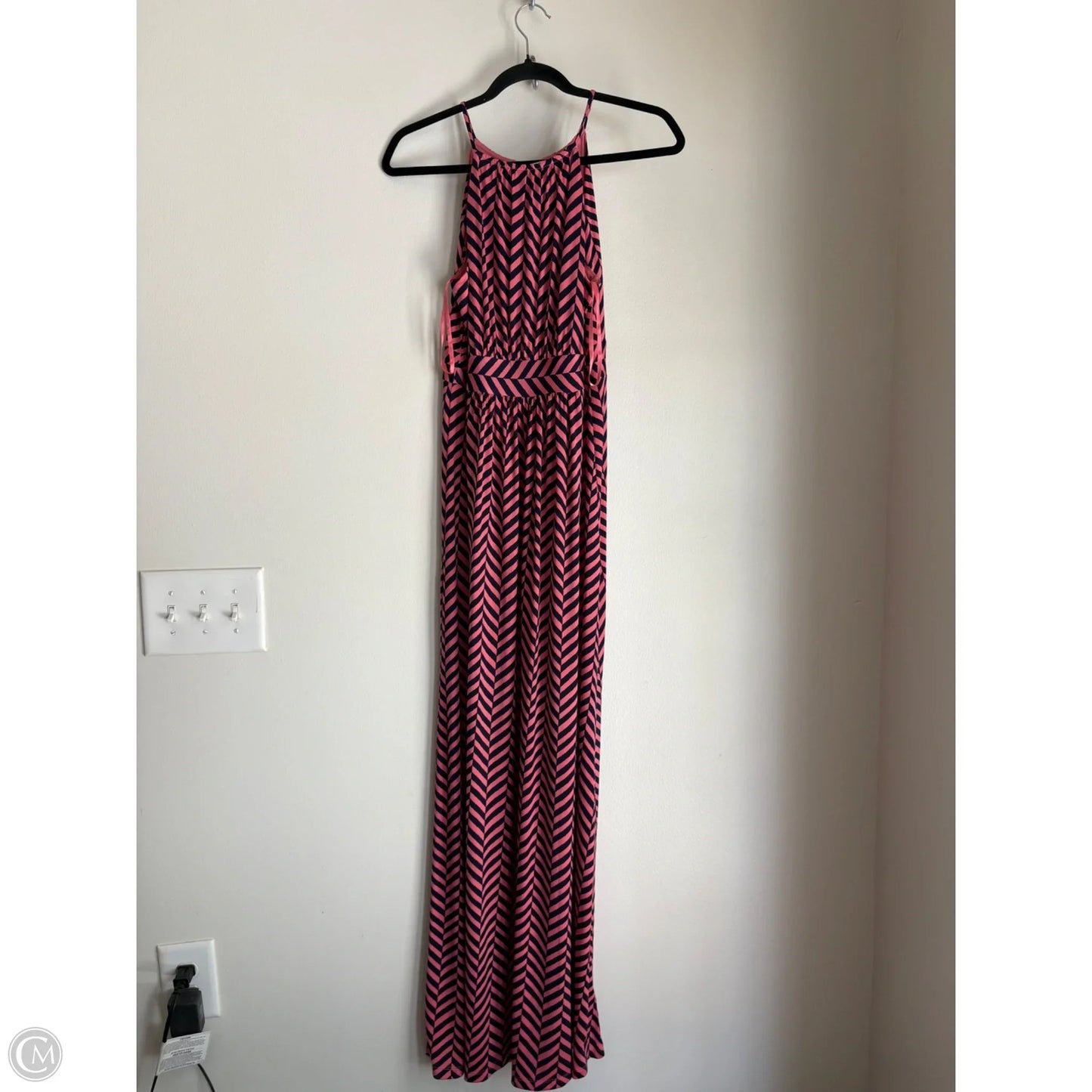 Dress Casual Maxi By Loft In Pink, Size: S