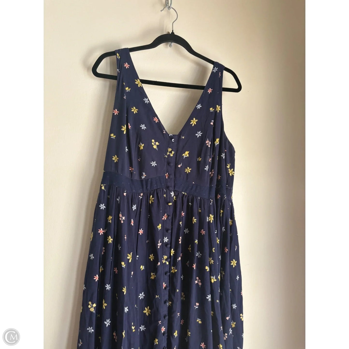 Dress Casual Maxi By Torrid In Navy, Size: 1x