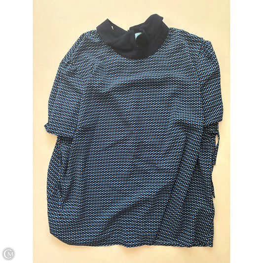 Top Short Sleeve By Cece In Blue, Size: Xl