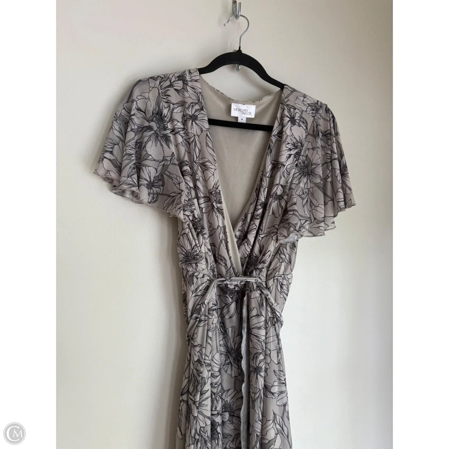 Dress Work By Morgan Taylor In Floral Print, Size: M
