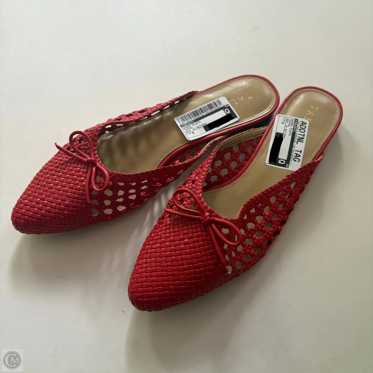 Shoes Flats By Talbots In Orange, Size: 9