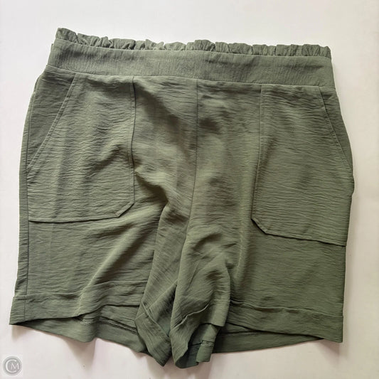 Shorts By NYCC In Green, Size: 12