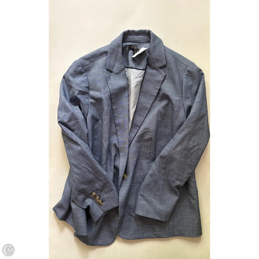 Blazer By Talbots In Blue, Size: 1x