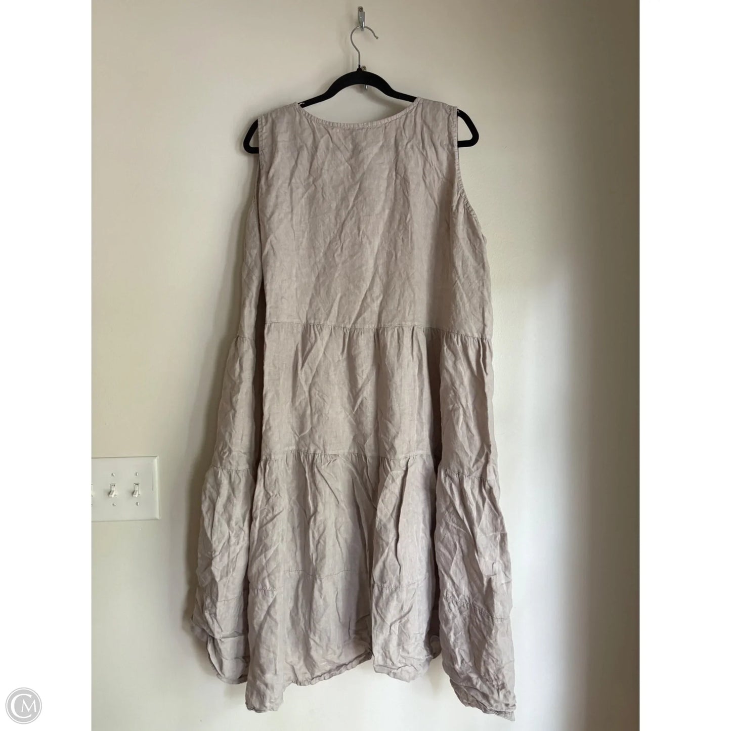 Dress Casual Maxi By Rosemarie In Tan, Size: 2x