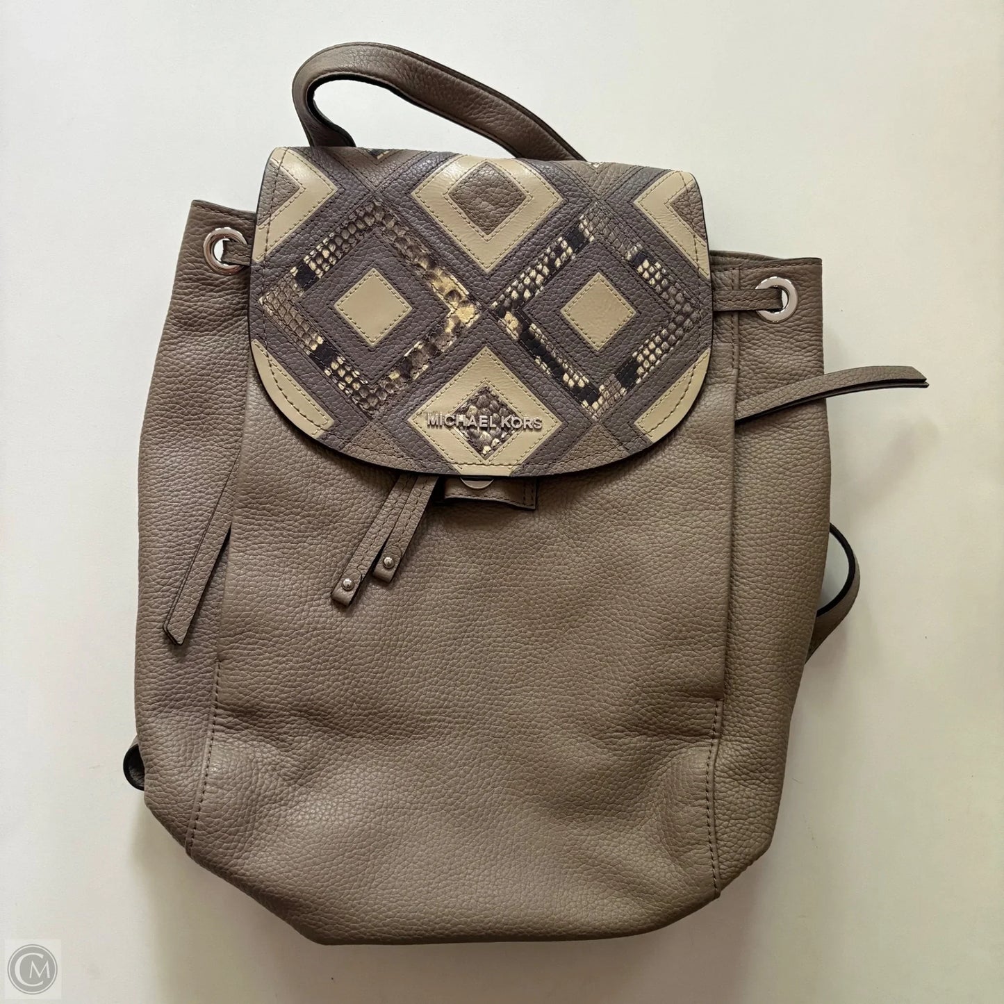 Backpack Designer By Michael Kors, Size: Large