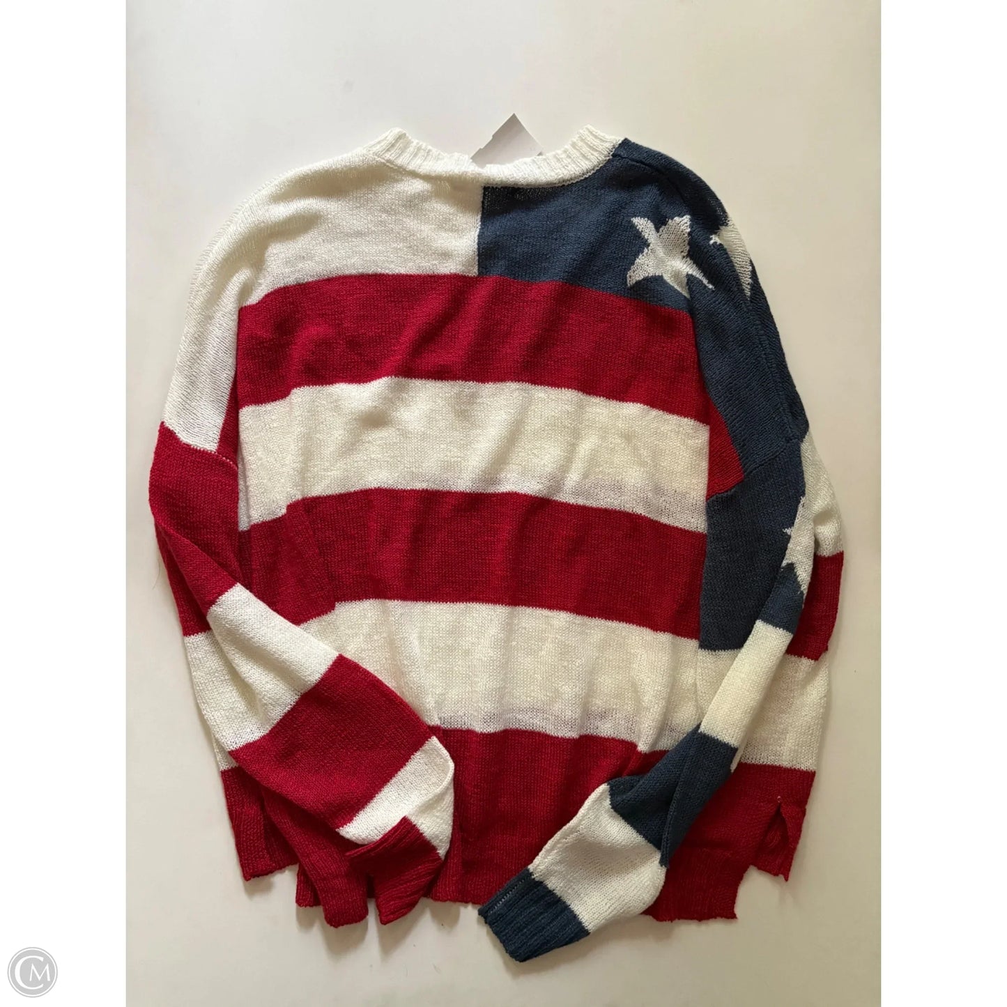 Sweater By Moon & Madison In Striped Pattern, Size: M