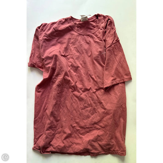 Top Short Sleeve By Comfort Colors In Orange, Size: 2x