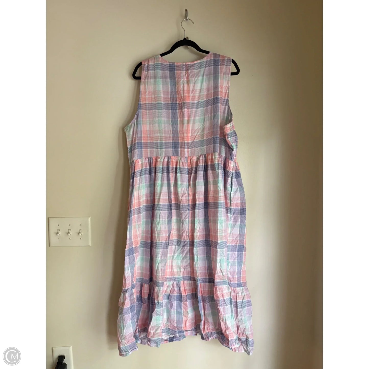 Dress Casual Maxi By J. Crew In Multi-colored, Size: 3x