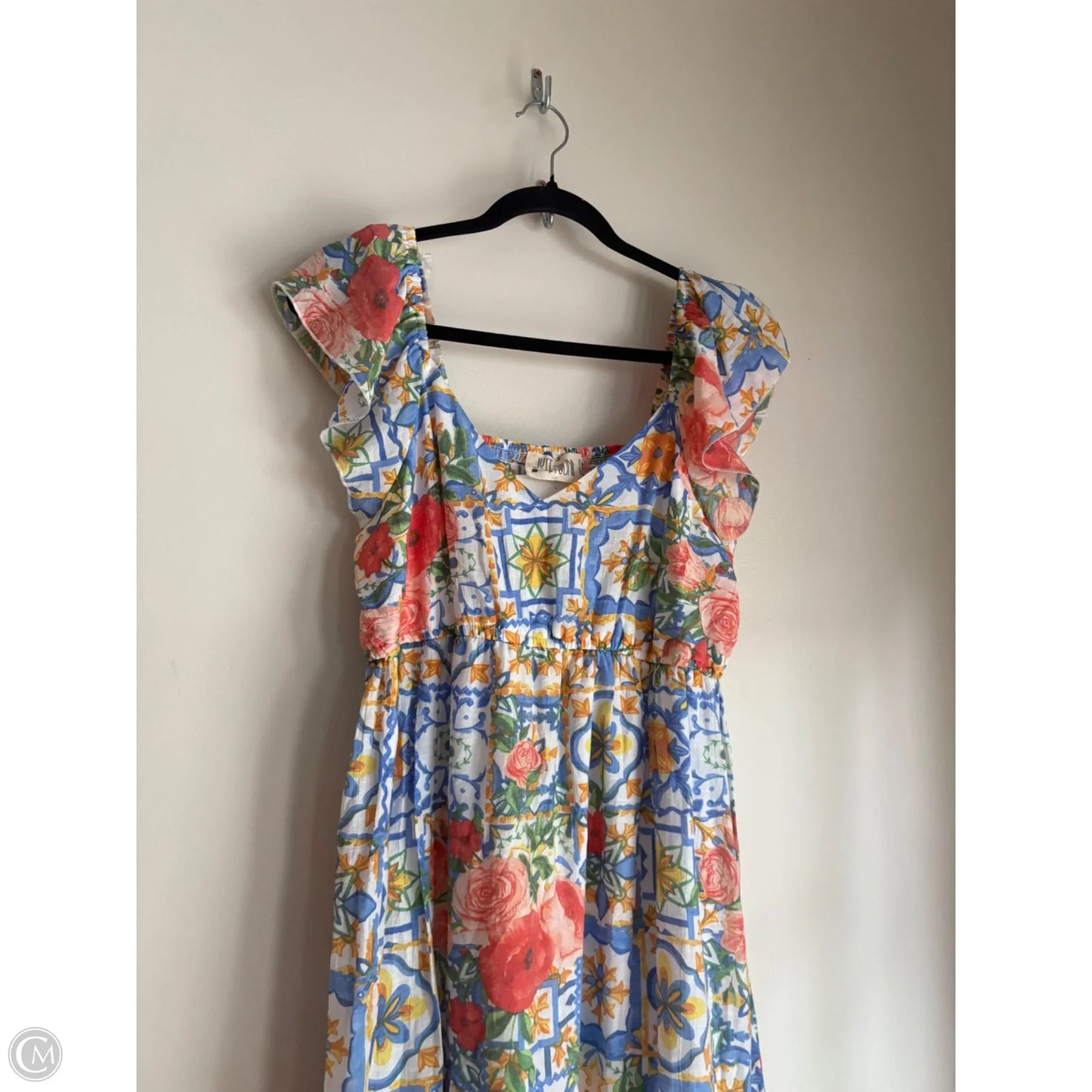 Dress Casual Maxi By Just Found In Multi-colored, Size: L