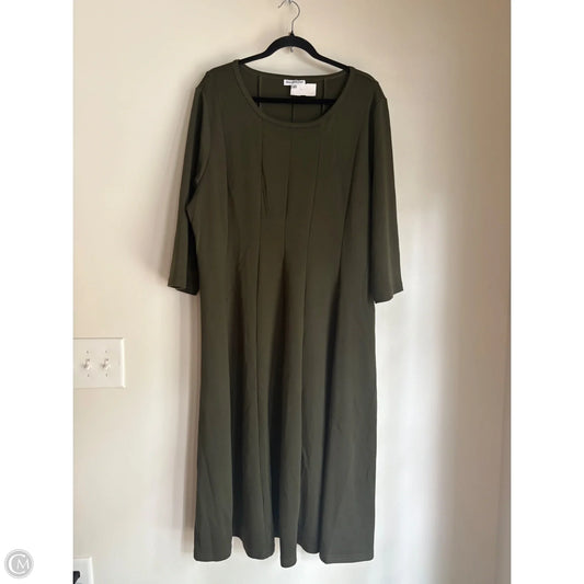 Dress Work By Northstyle In Green, Size: 1x