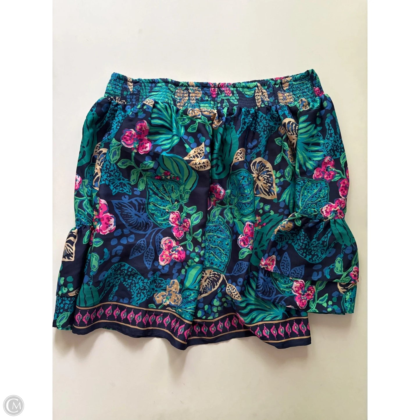 Blouse Designer By Lilly Pulitzer In Multi-colored, Size: Xs