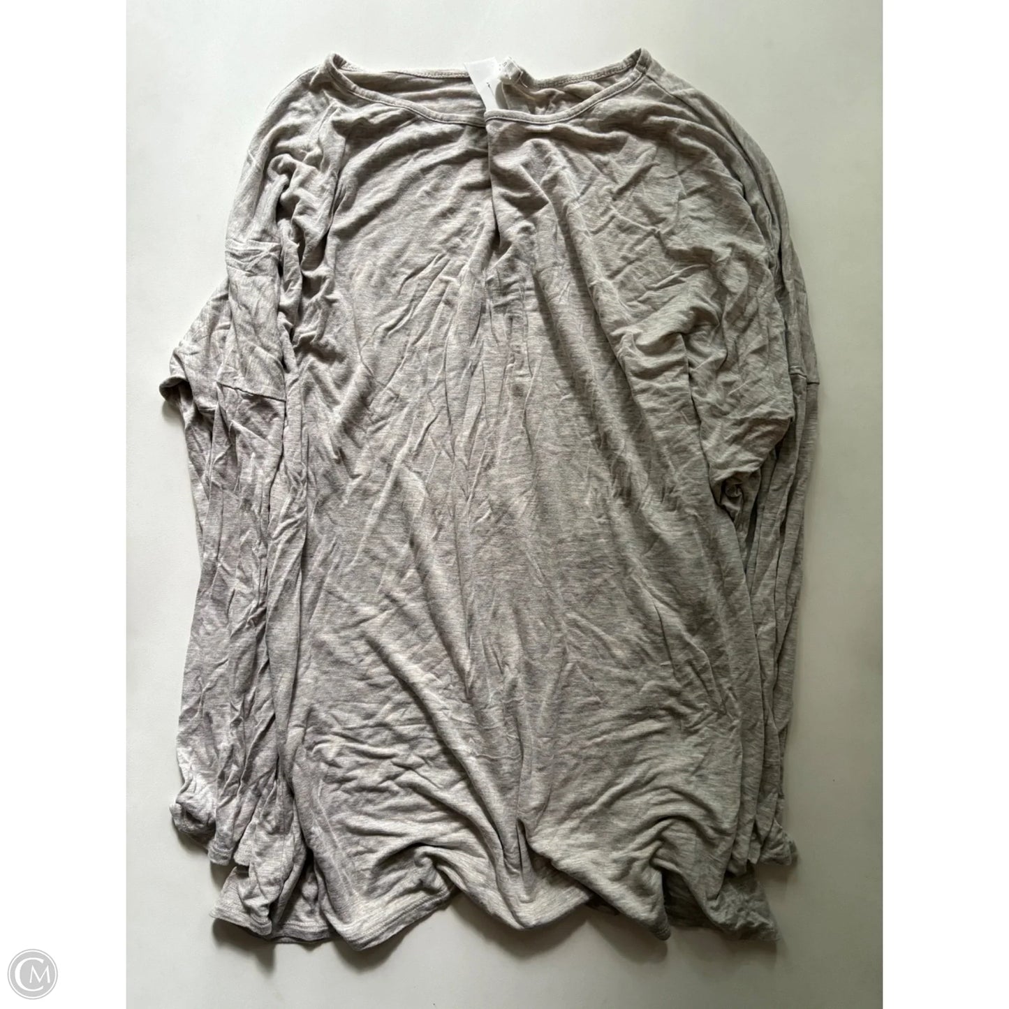 Top Long Sleeve By A.gain In Cream, Size: 2x