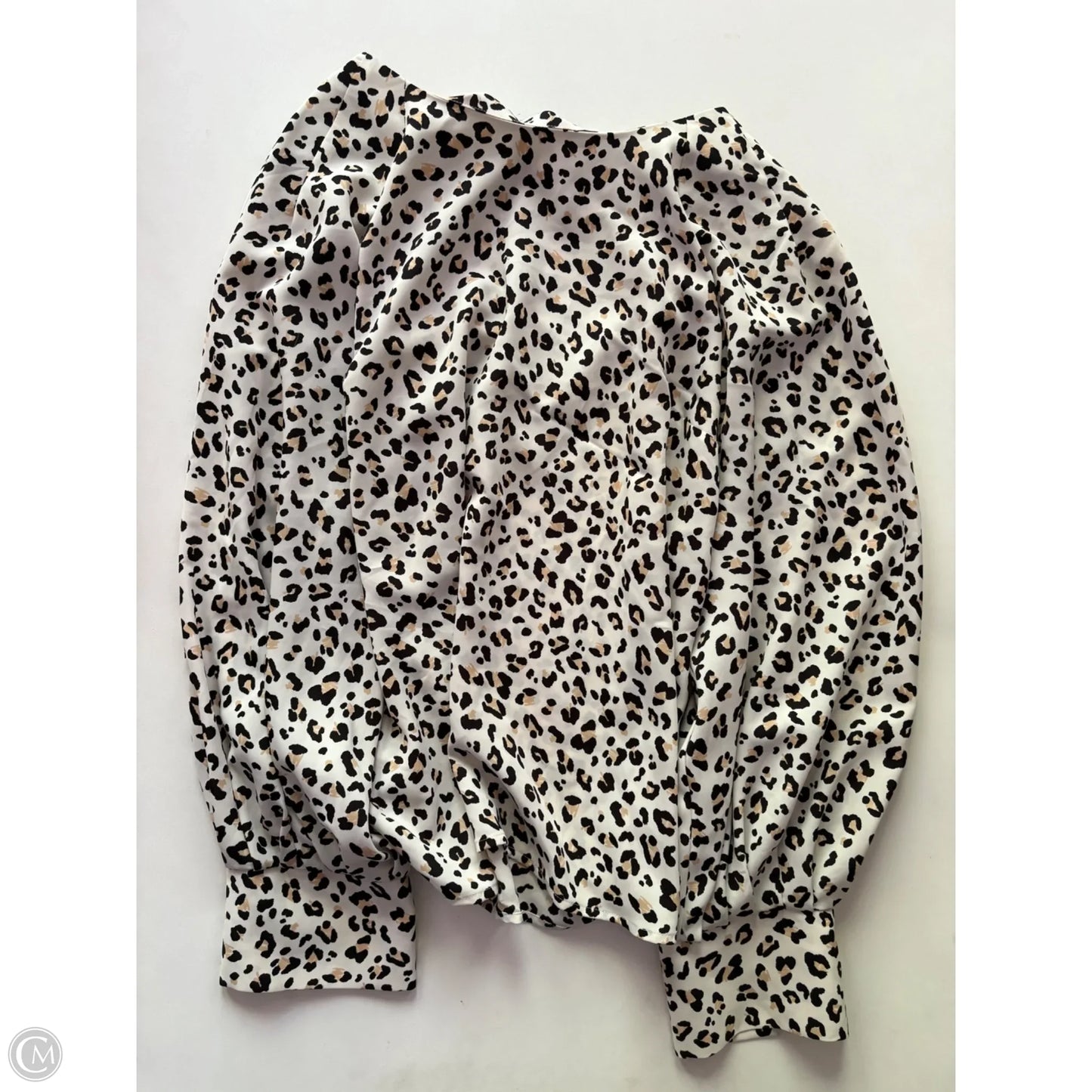 Blouse Long Sleeve By Nine West Apparel In Yellow, Size: Xl