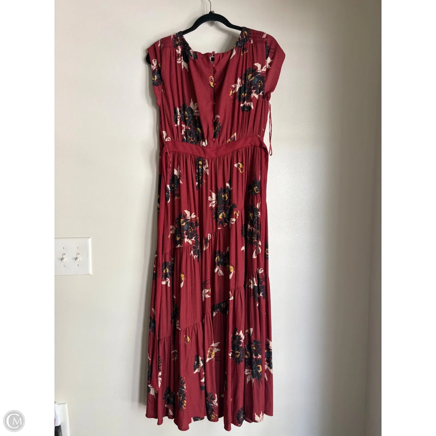 Dress Casual Maxi By Free People In Floral Print, Size: S