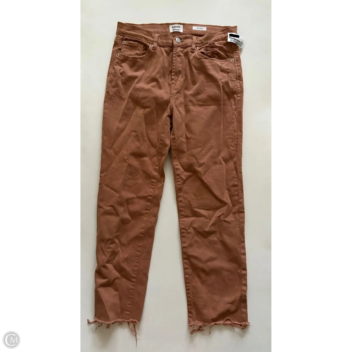 Jeans Wide Leg By Kensie In Brown, Size: 6