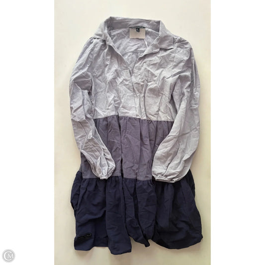Dress Casual Midi By Simply Southern In Blue, Size: S