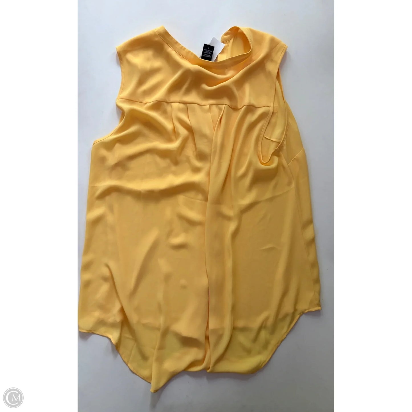 Blouse Sleeveless By Torrid In Yellow, Size: 2x