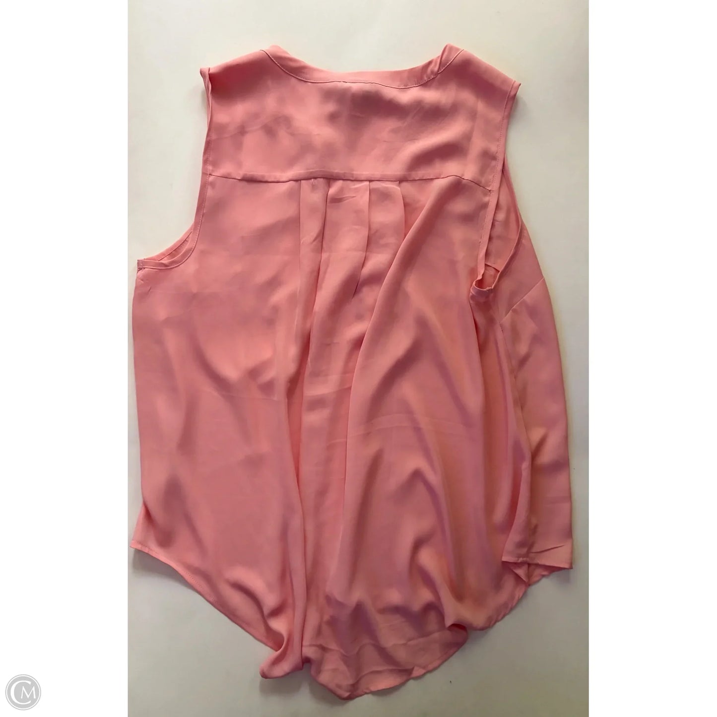 Blouse Sleeveless By Torrid In Peach, Size: 2x