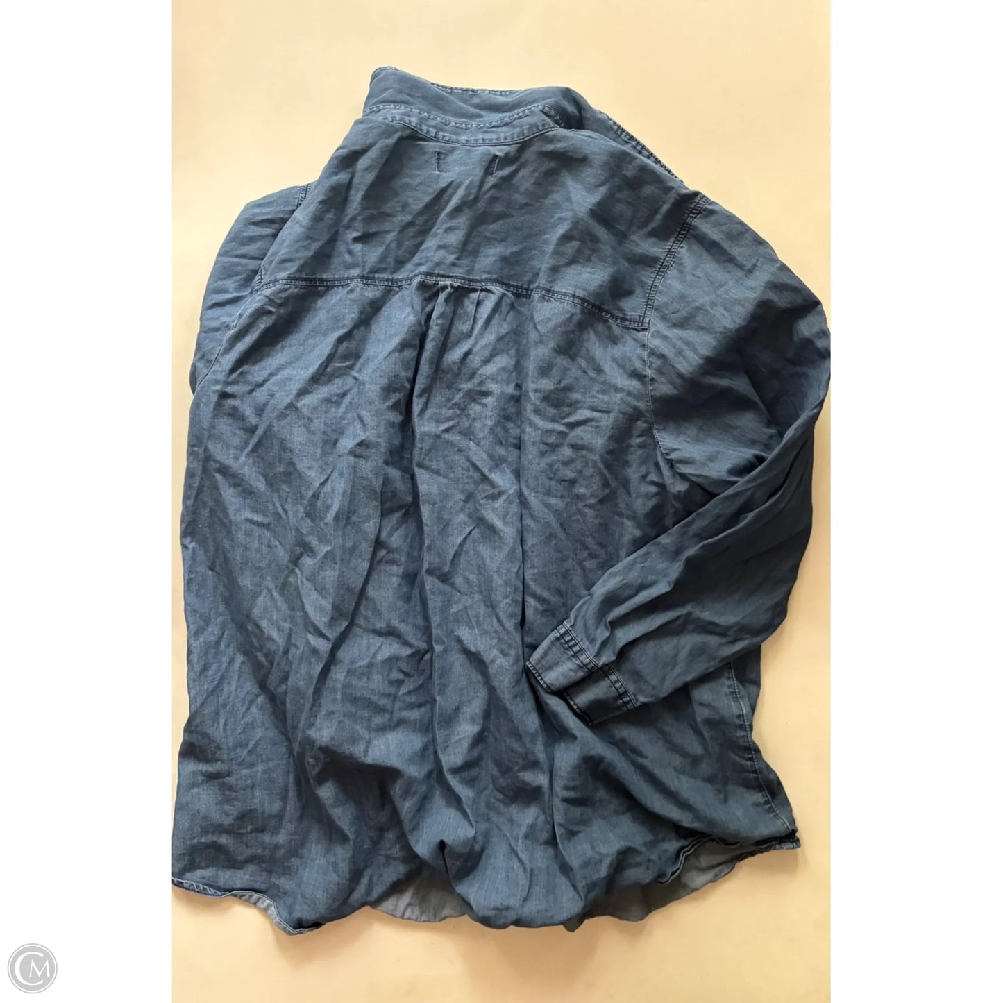 Top Long Sleeve By Old Navy In Blue, Size: 3x