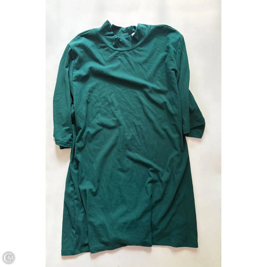 Top Short Sleeve By Torrid In Green, Size: 3x