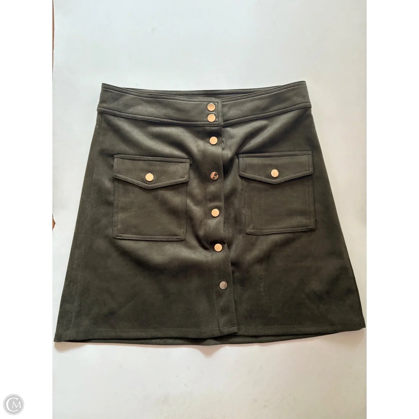 Skirt Mini & Short By Philosophy In Green, Size: 6