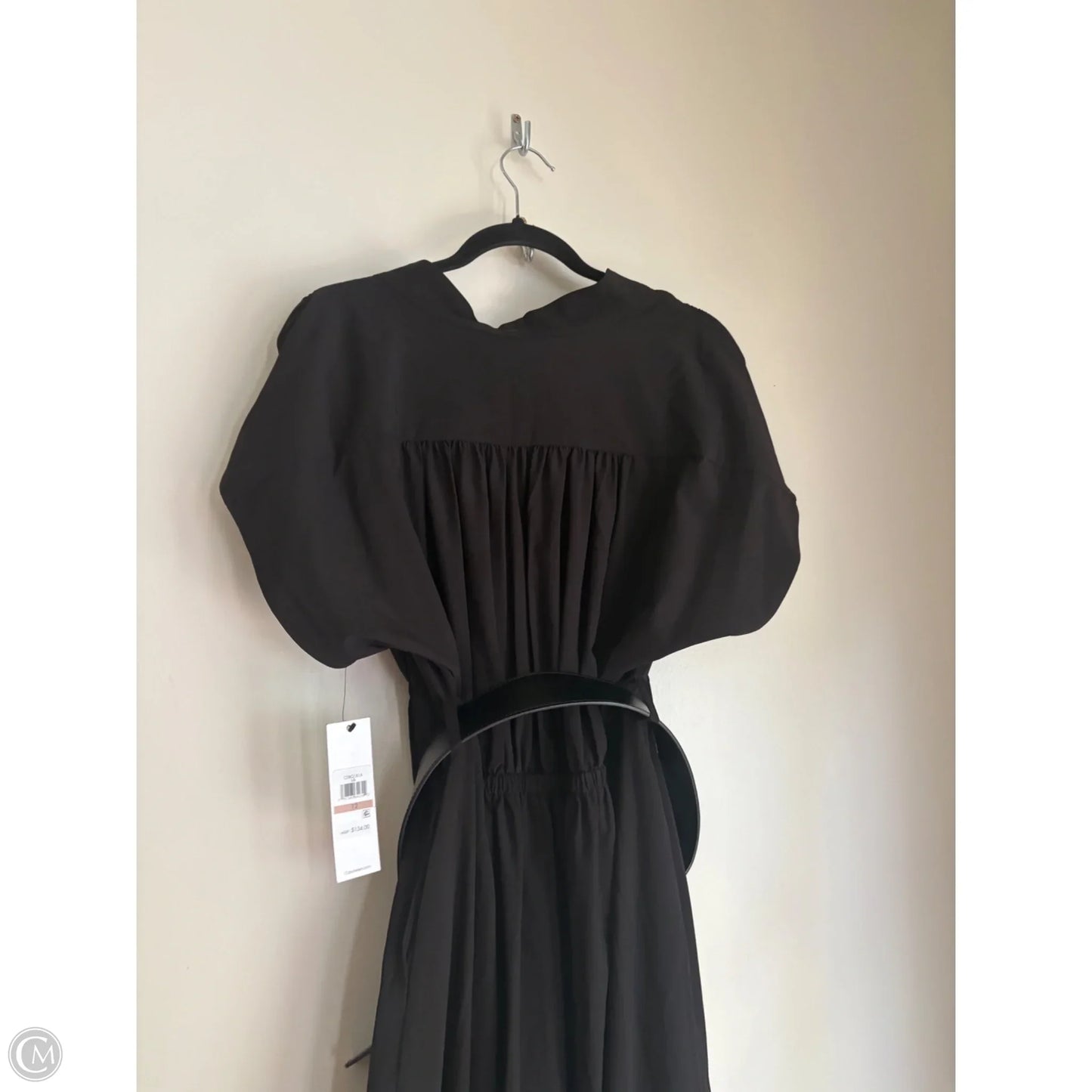 Dress Work By Calvin Klein In Black, Size: L