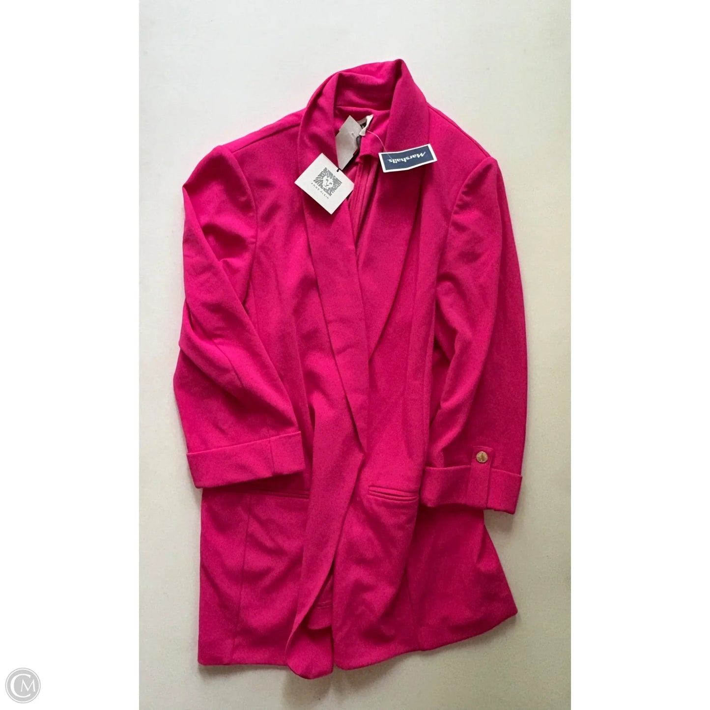 Blazer By Anne Klein In Pink, Size: M