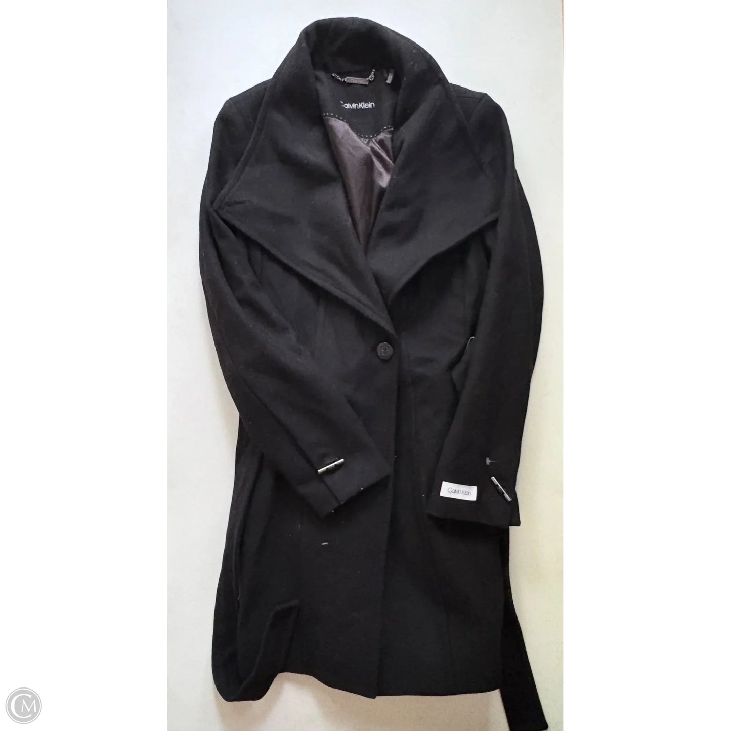 Coat Other By Calvin Klein In Black, Size: M