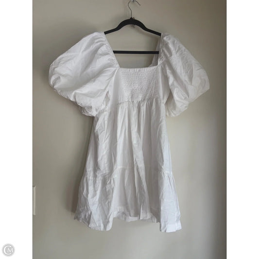 Dress Casual Midi By Sim & Sam In White, Size: M