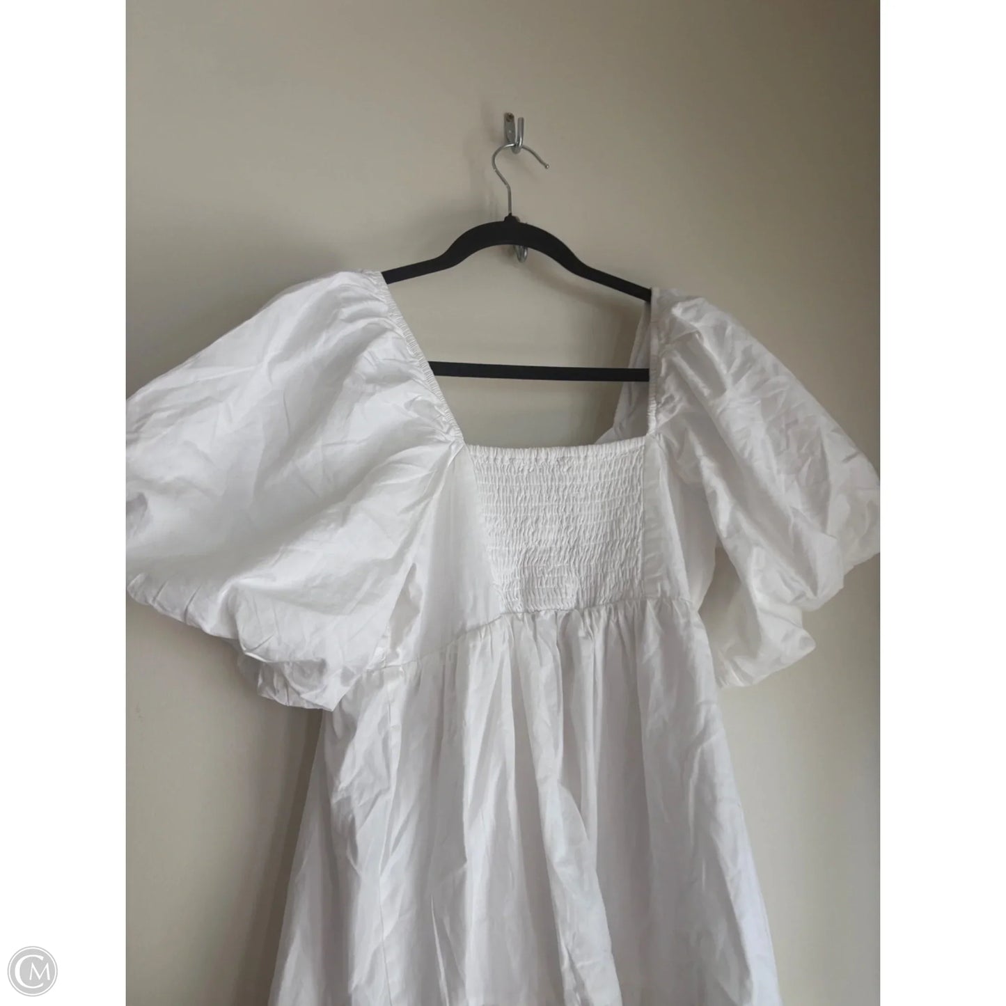 Dress Casual Midi By Sim & Sam In White, Size: M
