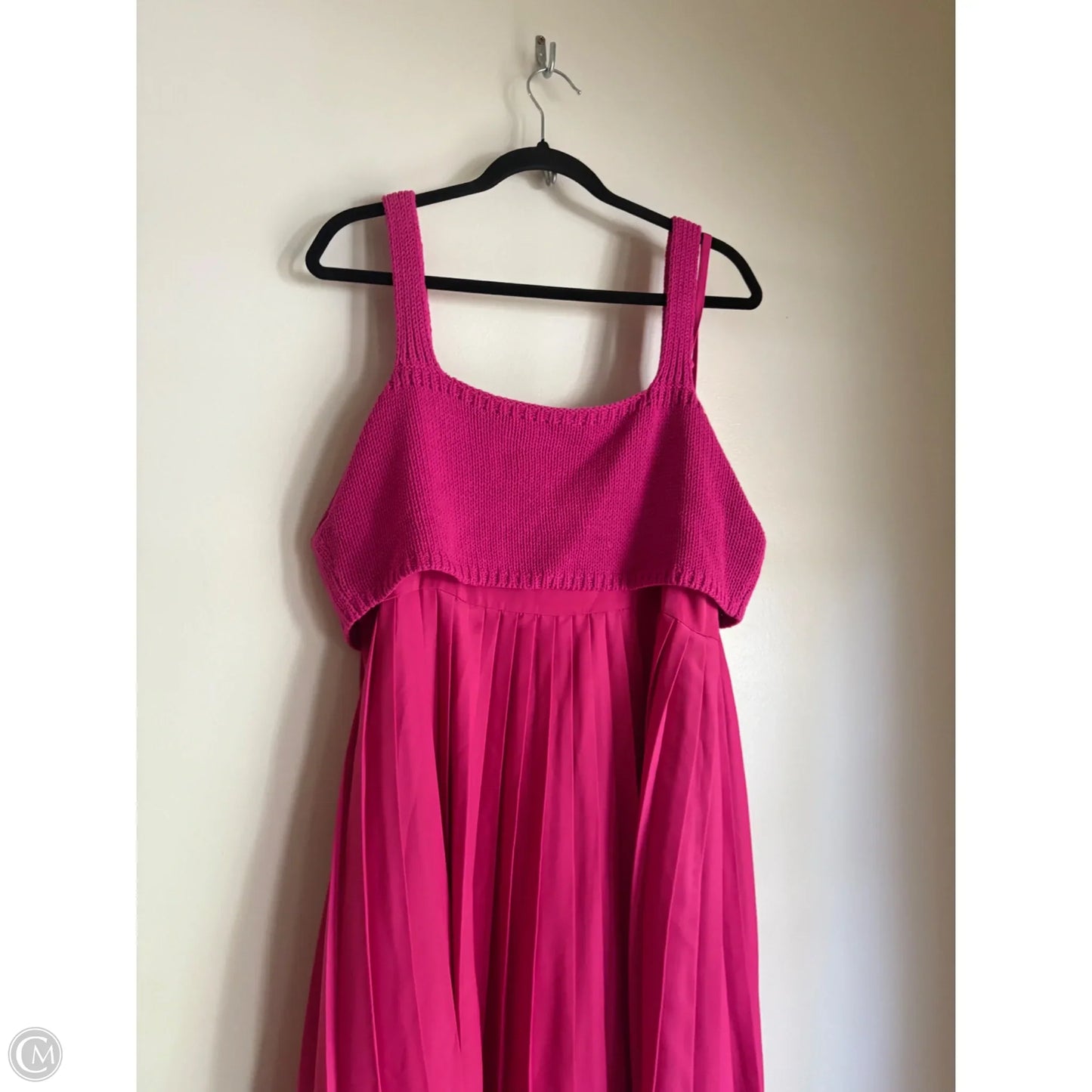Dress Party Long By Anthropologie In Pink, Size: 1x