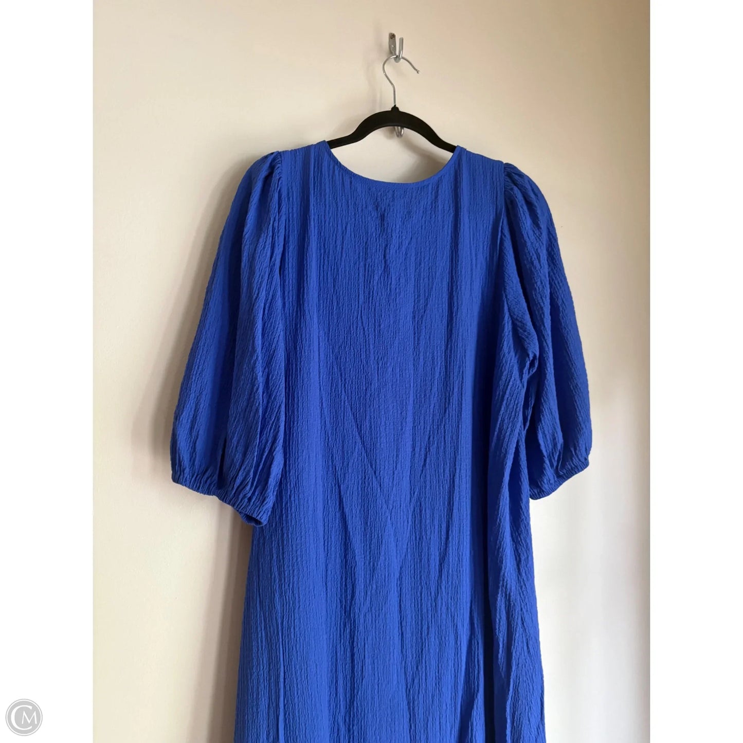 Dress Casual Maxi By Maeve In Blue, Size: L