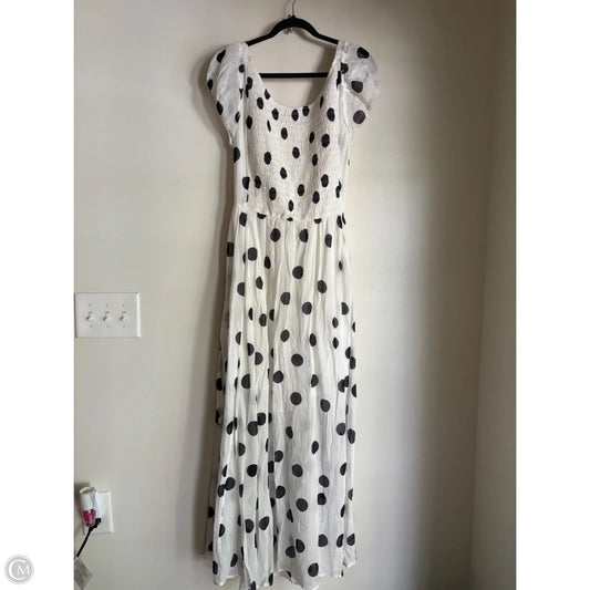 Dress Party Long By Free People In Polkadot Pattern, Size: Xl