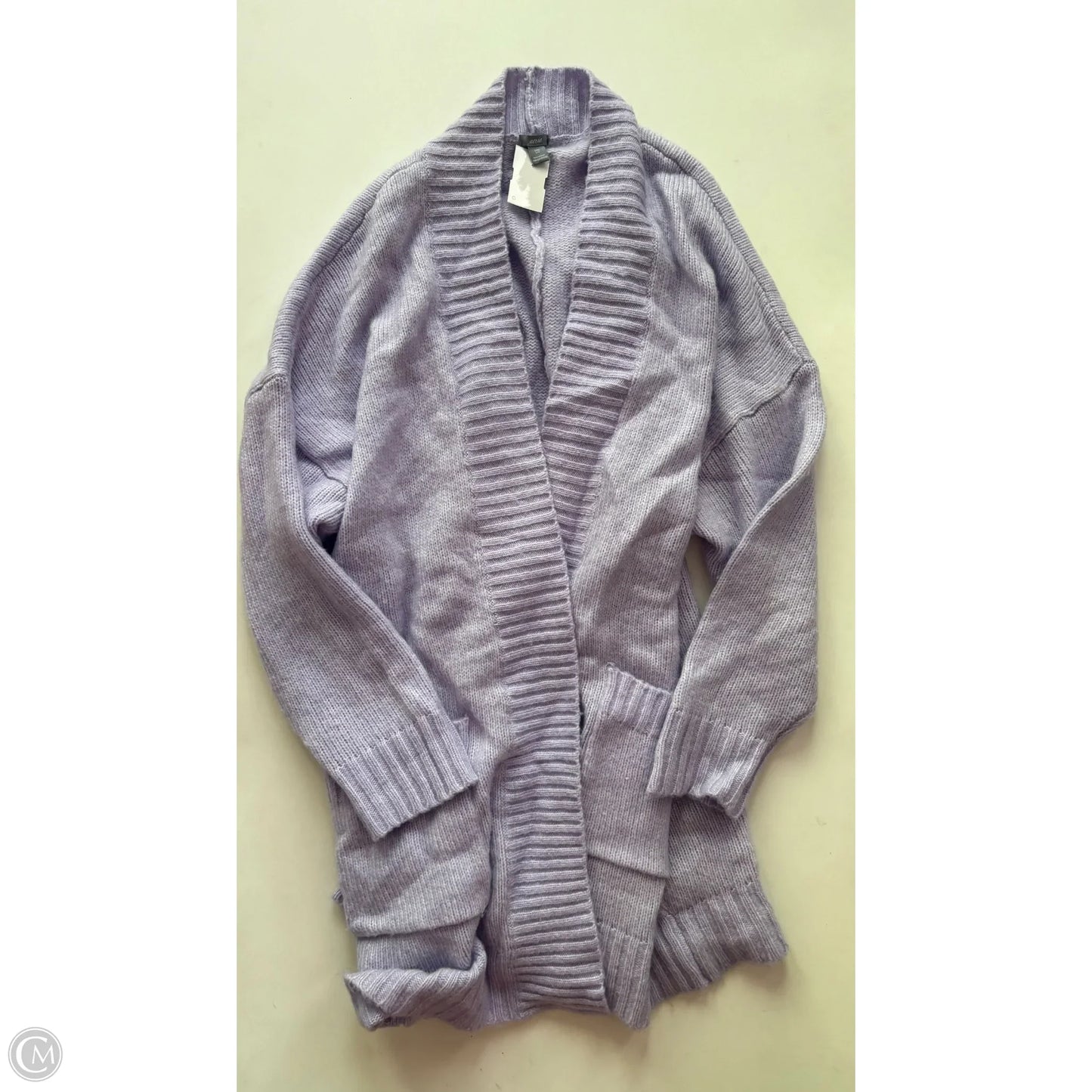 Sweater Cardigan By Aerie In Purple, Size: L