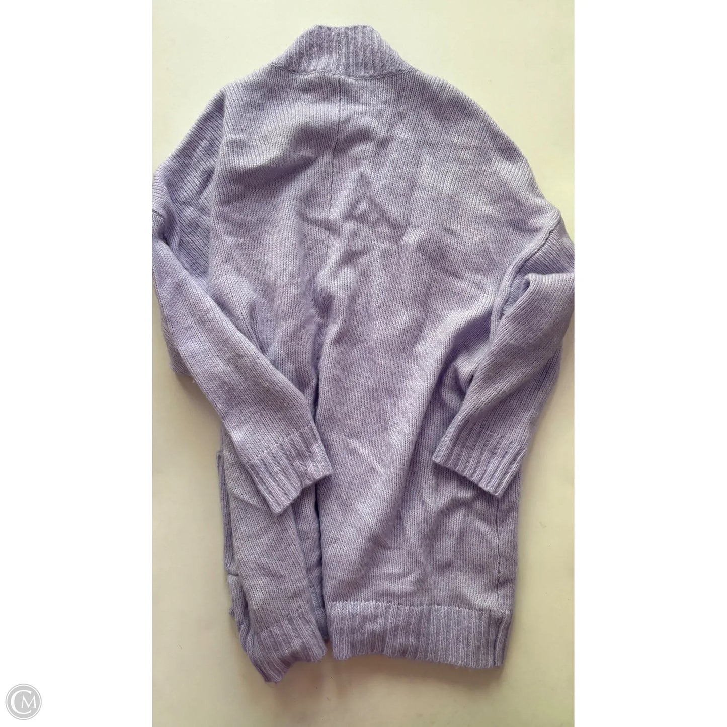 Sweater Cardigan By Aerie In Purple, Size: L