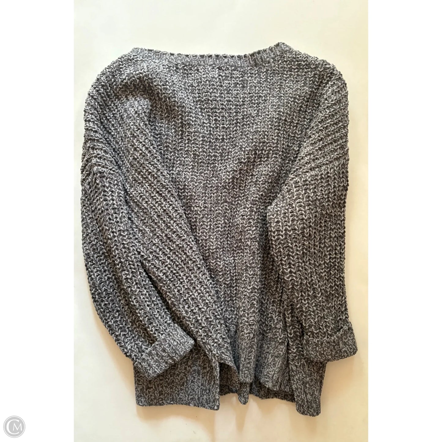 Sweater By American Eagle In Grey, Size: Xl