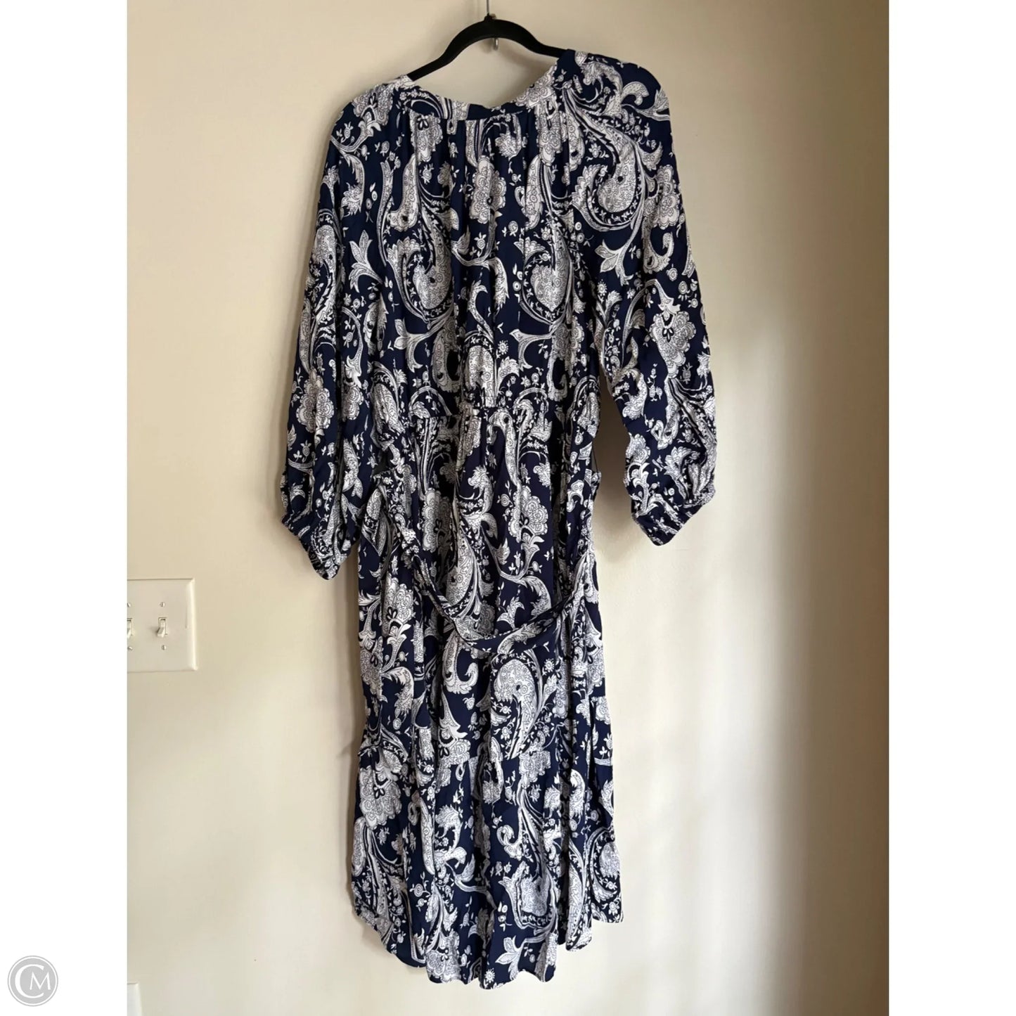 Dress Work By Talbots In Navy, Size: L