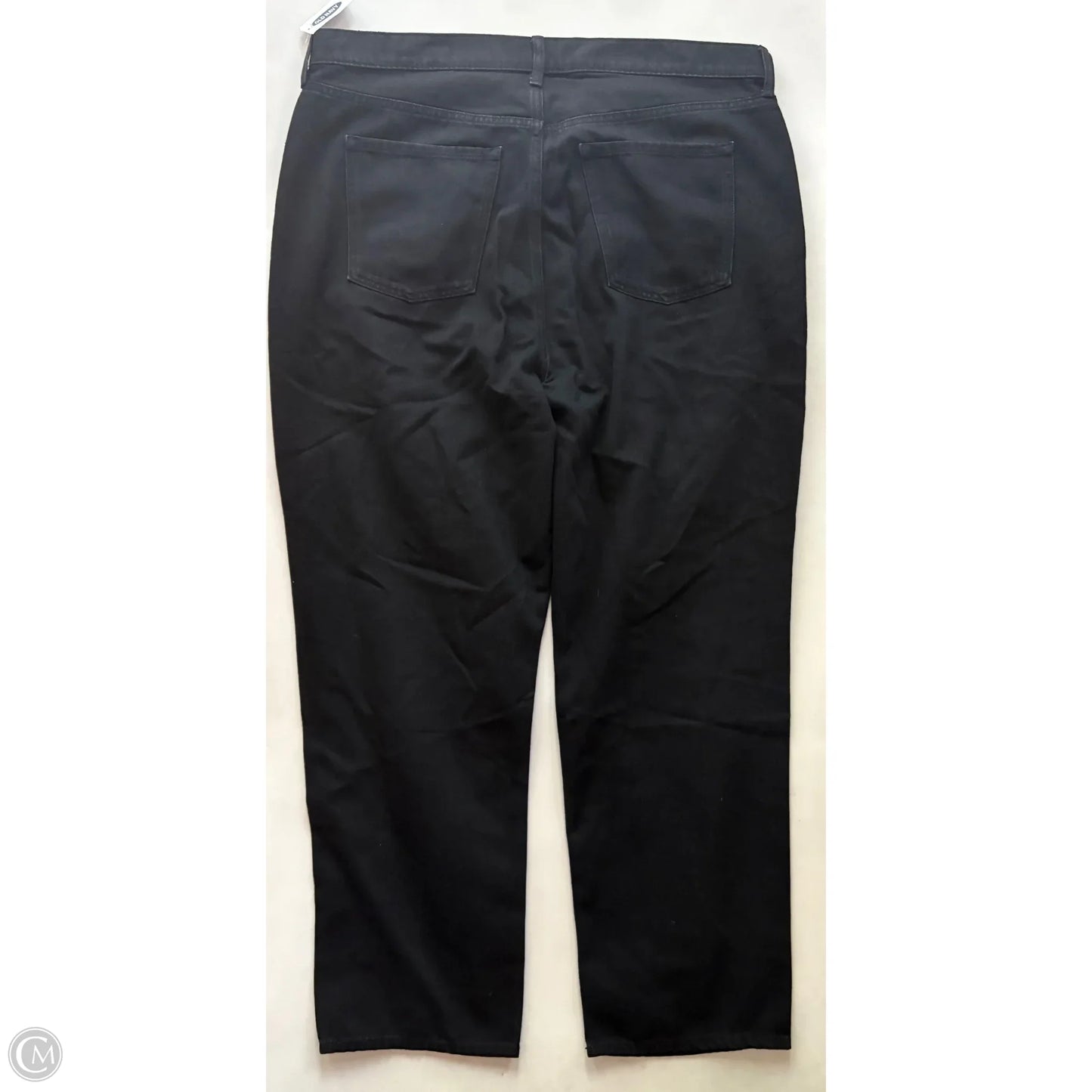 Jeans Straight By Old Navy In Black, Size: 18