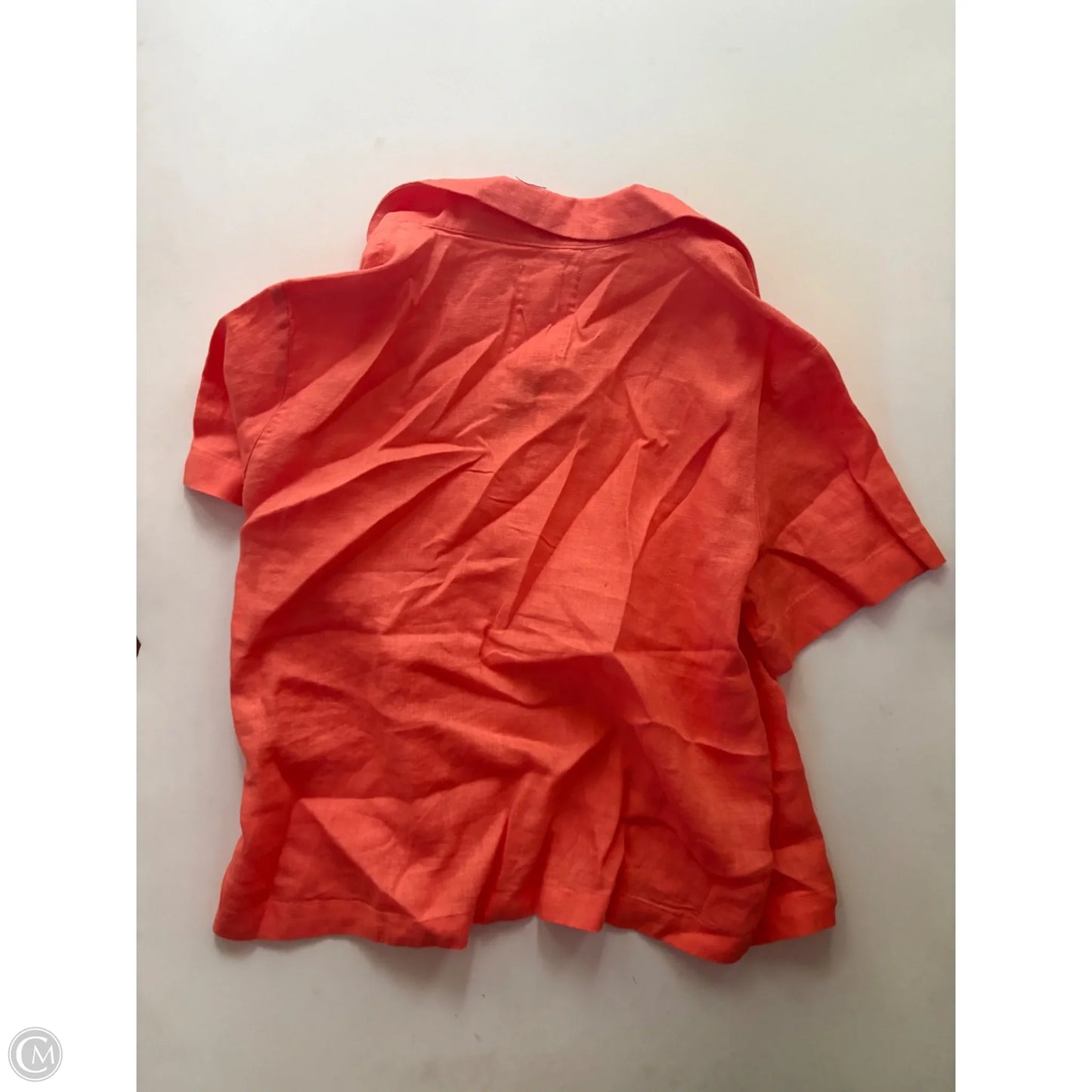 Top Short Sleeve By Calypso St Barth In Orange, Size: S