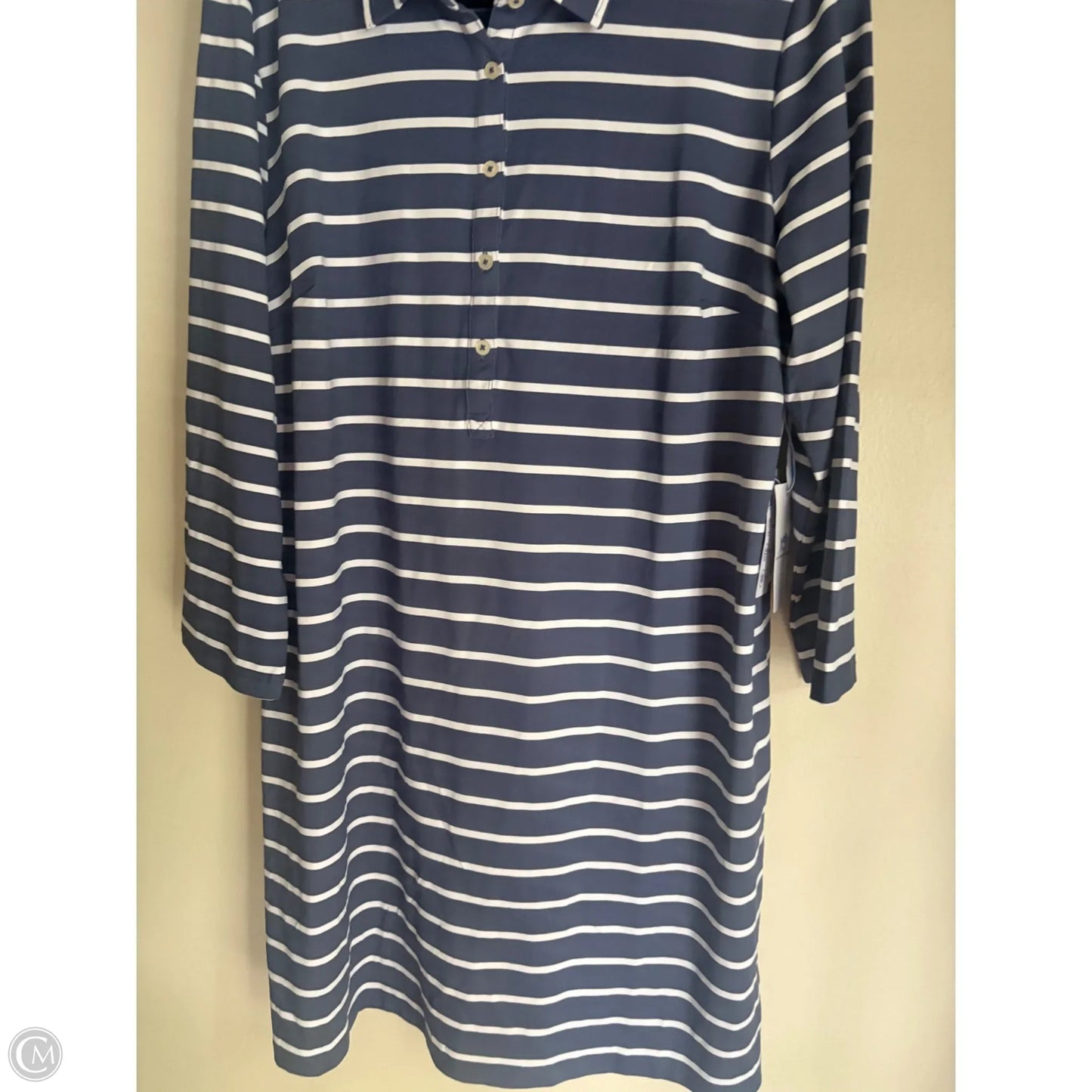 Dress Casual Maxi By Southern Tide In Striped Pattern, Size: Xl