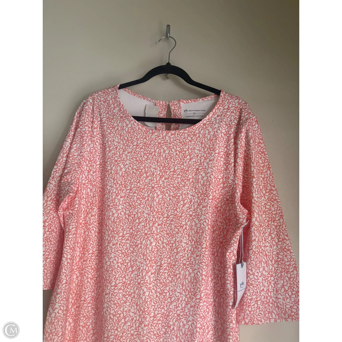 Dress Casual Maxi By Southern Tide In Floral Print, Size: Xl