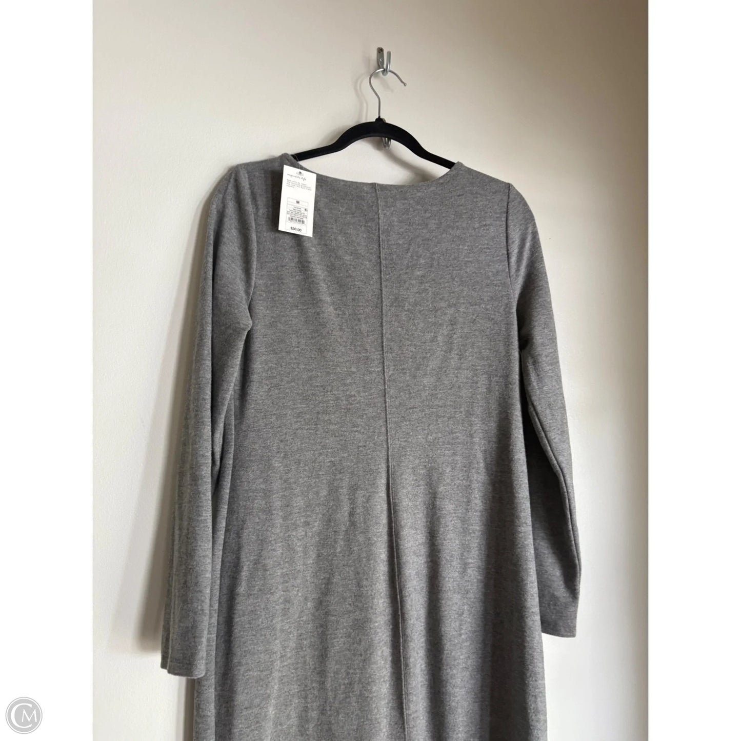Dress Casual Maxi By A New Day In Grey, Size: M