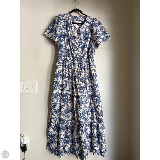 Dress Casual Maxi By Maeve In Blue, Size: Xl