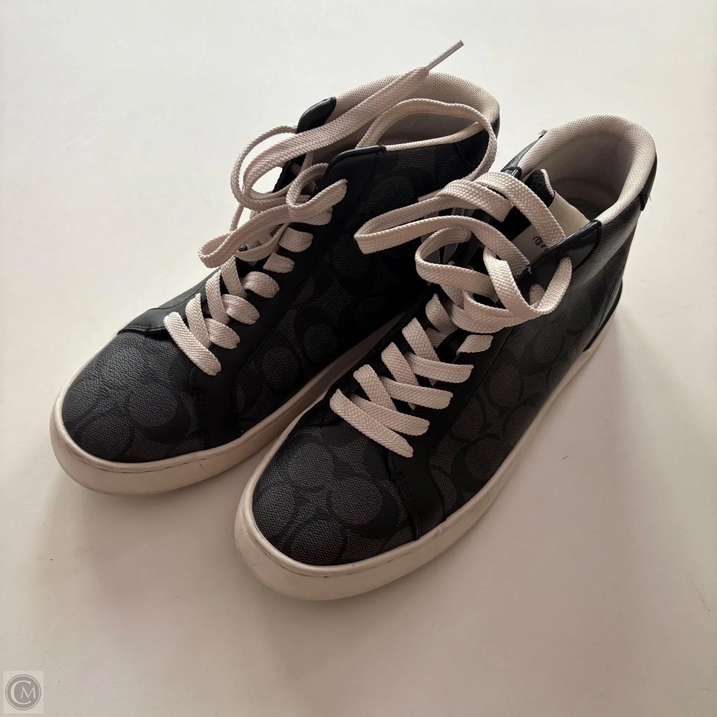 Boots Designer By Coach In Black, Size: 7